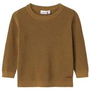 NAME IT Jongens Nmmkanto Ls Knit, dull gold, 110