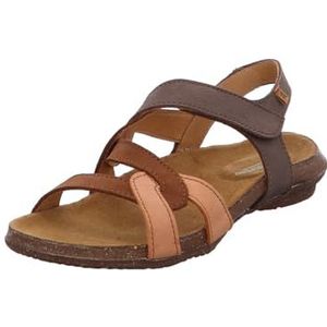 El Naturalista N5079S Wakataua, damessandalen, Multi Plume, maat 36, meerkleurig, veer, 36 EU