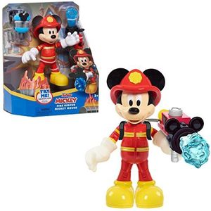 Mickey Mouse 38121 Mickey 6"" Adventure Figure, Multi-Color
