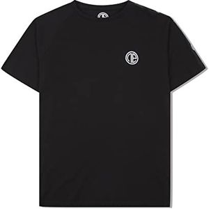 One Athletic Firestone II T-shirt voor heren, groot, zwart