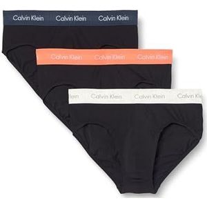Calvin Klein - Underwear - Slip - Marine - Zalm Roze - Zwart - Wit - 3 Pack