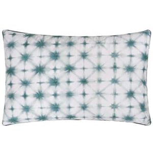 Kussensloop van katoen perkal, Karaoshi Celadon, 50 x 75 cm, Designers Guild