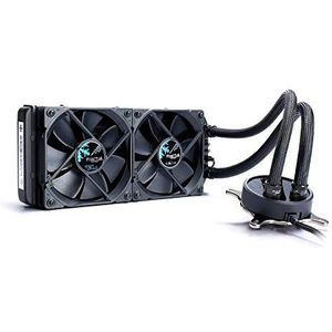 Fractal Design Celsius S24 Blackout - Water Cooling Unit Waterkoeling, Ventilator voor (High end) Gaming PC Behuizing, Zwart, FD-WCU-CELSIUS-S24-BKO