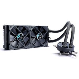 Fractal Design Celsius S24 Blackout - Water Cooling Unit Waterkoeling, Ventilator voor (High end) Gaming PC Behuizing, Zwart, FD-WCU-CELSIUS-S24-BKO
