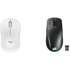 Logitech M240 Stille Bluetooth & CORSAIR M75 WIRELESS RGB Lichtgewicht FPS