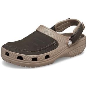 Crocs Yukon Vista Ii Literide Clog voor heren, Chocolade met champignons, 14 UK