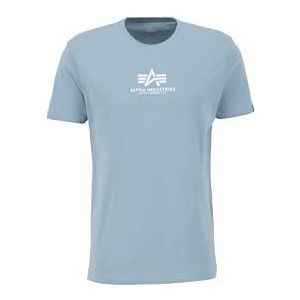 Alpha Industries Basic T ML T-shirt voor heren Greyblue