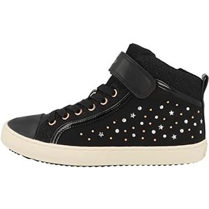 Geox J Kalispera Girl I Sneakers voor meisjes, zwart 001, 26 EU