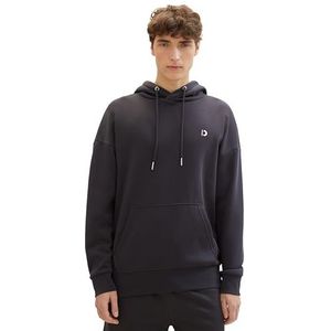 TOM TAILOR Denim Sweatshirt voor heren, 29476 - Coal Grey, S