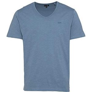 KEY LARGO Heren Sugar V-hals T-shirt, Flintstone Blue (1233), M