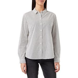 Mode Blouses Tuniekblouses Marc O’Polo Marc O\u2019Polo Tuniekblouse wit-lichtgrijs abstract patroon casual uitstraling 