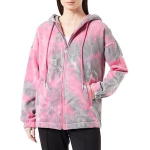 Sookie Dames sweater met capuchon 23820034-SO01, Roze Blauw, XS, roze/blauw., XS