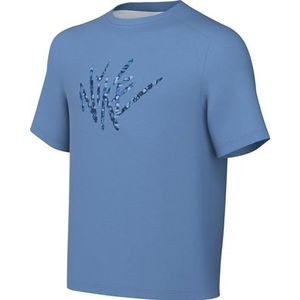 Nike Multi Dri-Fit Shirt met Korte Mouw Voor Oudere Kinderen (Jongen), Blue Beyond, HJ3768-489, M