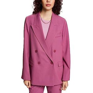 ESPRIT Collection Dames 053EO1G305 Blazer, 506/VIOLET 2, 38, 506/Violet 2, 38