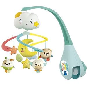 Clementoni - 17710 - Sweet Cloud Cot Mobile - wieg speelgoed & geluidsmachine, wieg mobiel, peuter speelgoed, vroege jaren speelgoed, baby speelgoed, pasgeboren speelgoed cadeau