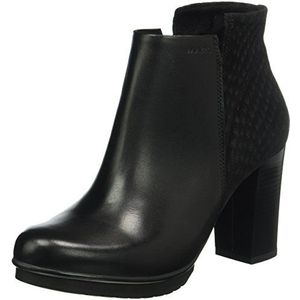 Marc Shoes Dames Edina korte schacht laarzen, Zwart Black Combi 00025, 36 EU