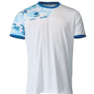 Luanvi Sportshirt voor heren | model Army in wit | T-shirt van interlock-stof - maat 3XL, standaard, Wit, 3XL