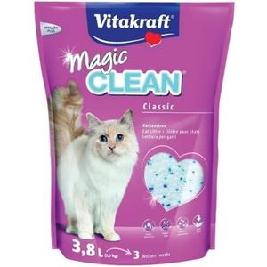 Vitakraft Magic Clean Classic kattenbakvulling, 3,8 liter