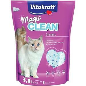 Vitakraft Magic Clean Classic kattenbakvulling, 3,8 liter