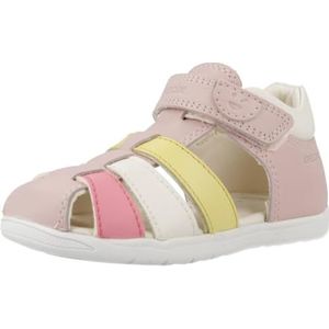 Geox Baby meisje B Macchia Gir sandaal, Lt Rose Multicolor, 24 EU