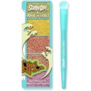 Wet n Wild Scooby-Doo Ghost Glitter Palette - 5-Kleur Dekkend voor Gezicht en Lichaam, Zichzelf Hechtend Schittereffect, Snelle Droogt