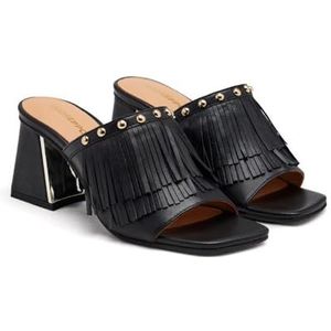 GIOSEPPO - Dixfield - Damessandalen - Zwart - Natuurlijk Leer