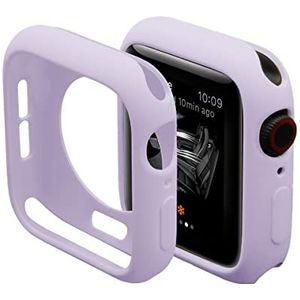 Speciaal voor Apple Watch 3/2/1 40 mm met elegant en cool design, Screen Power Case, [Touch Sensitive] [Full Coverage] iWatch 38 mm Bumper Cover - paars