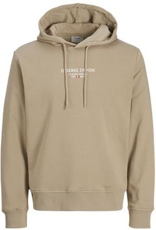 Jrebjeans Rebel Print Sweat Hood Noos, Crockery., M