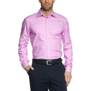 Tommy Hilfiger heren business overhemd, roze (680 Pink-eur), 41