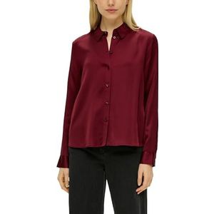 s.Oliver Satijnen blouse lange mouwen, 3871