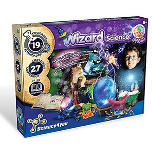 SCIENCE FOR YOU Science Magic Wizard Labor met 19 experimenten, meerkleurig (80002983)