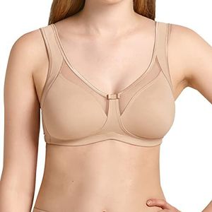 Anita 5859-001 Clara Zwart Comfort BH zonder Bedraad, Beige - Beige (Haut), 80D