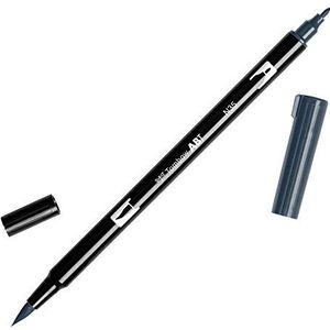 Tombow ABT-N35 viltstift Dual Brush Pen met twee punten, cool grey 12