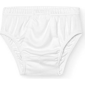 BABIDU Uniseks slip voor kinderen, Wit, 12 años