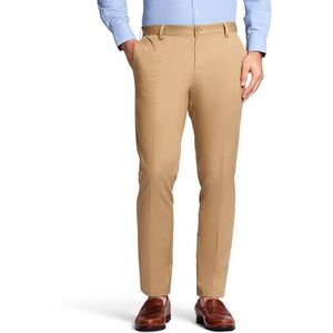 Izod heren American Chino Flat Front Slim Fit Pant vrijetijdsbroek