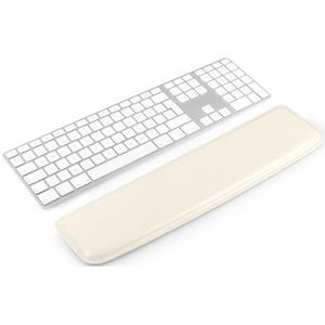 Londo PU lederen toetsenbordpad - premium ergonomische ondersteuning voor comfortabel typen op het werk en thuis