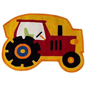 Premier Housewares Kids Tractor Kleed, Katoen - Rood