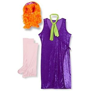 Scooby- Doo tm Daphne tm eenheidsmaat kostuum voor volwassenen tot kledingmaat 12
