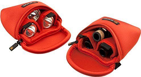Protec N265RX 3-delige Trombone/Alto Neopreen Mondstuk Pouch - Rood