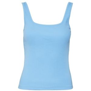 Vero Moda Dames Vmchloe Sl Short Square Top JRS Noos, Bonnie Blauw, S