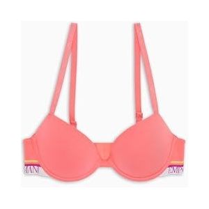 EMPORIO ARMANI Push-up beha voor dames, Neon Roze, 75B
