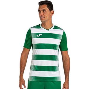 Joma T-shirt merk model T-shirt korte mouwen Europa V groen wit