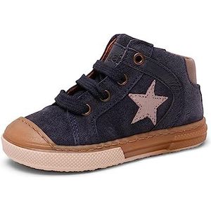 Bisgaard Uniseks Holger sneakers voor kinderen, blauw (night), 23 EU