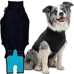 Suitical Recovey Suit Hond, Medium Plus, Zwart