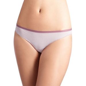 Huber Dames Slip Comfort Fit, gestreept 5005 / Jenny Print String, meerkleurig (Passion 2599), 36 NL