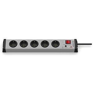 EHMANN 0206x00052303 Overspanningsbeveiliging stekkerdoos 5-voudig, 3 m voedingskabel