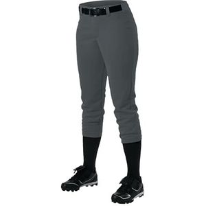 Alleson Athletic Fastpitch/Softball Belt Loop damesbroek - stretchstof, vochtafvoerende en Pro-Style Fit