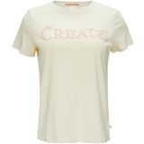 T-shirt - Zwart - Jersey - Ronde Hals - Kwartmouw