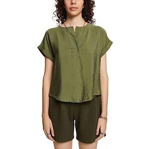 ESPRIT Damesblouse, 345/light kaki, L
