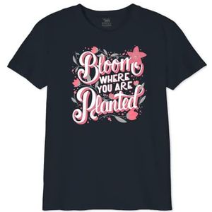 Republic Of California T-shirt voor meisjes, Marine, 6 Jaren